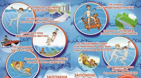 Отдых детей на воде должен быть безопасным