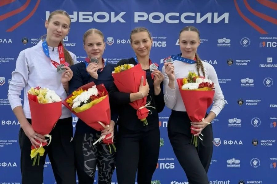 Брянские спортсмены на пьедестале Кубка России по легкой атлетике