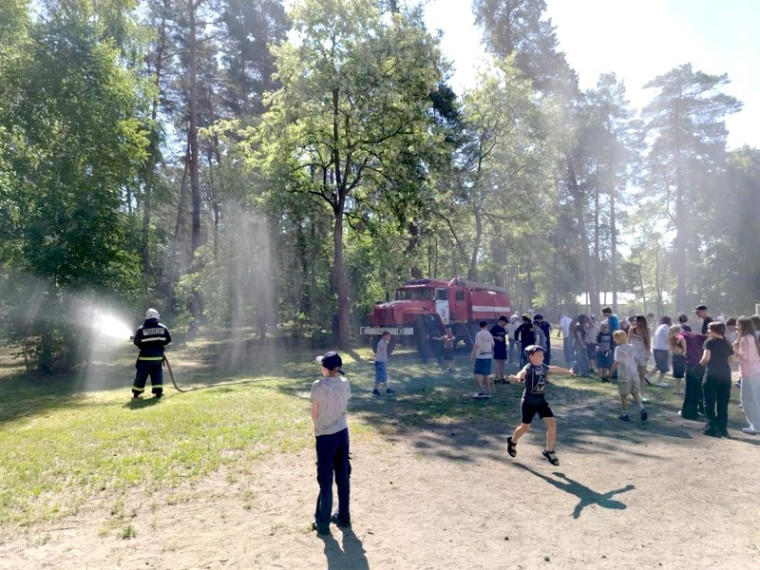Жуковские пожарные провели профилактическое мероприятие в санатории
