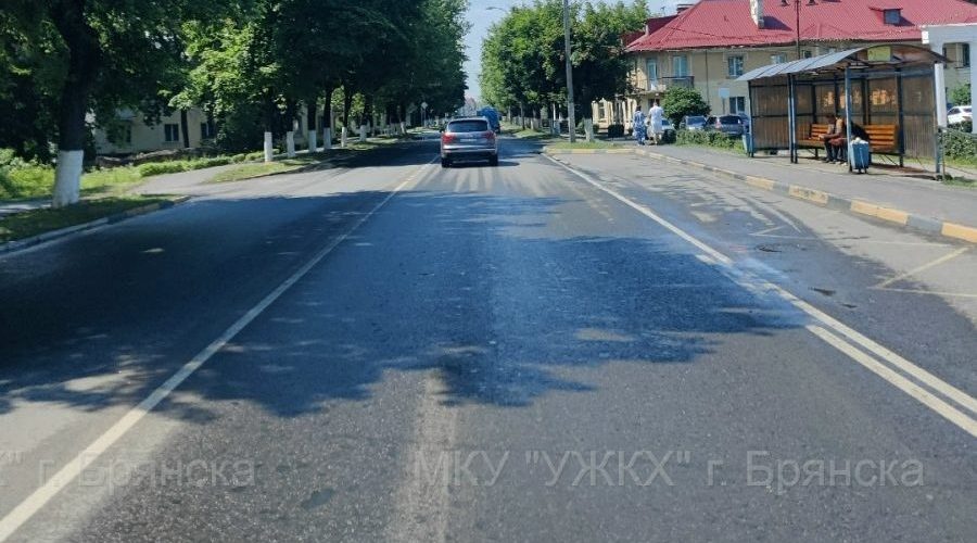 В Брянске завершился ремонт дороги по улице Никитина
