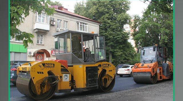 В Советском районе Брянска продолжается дорожный ремонт