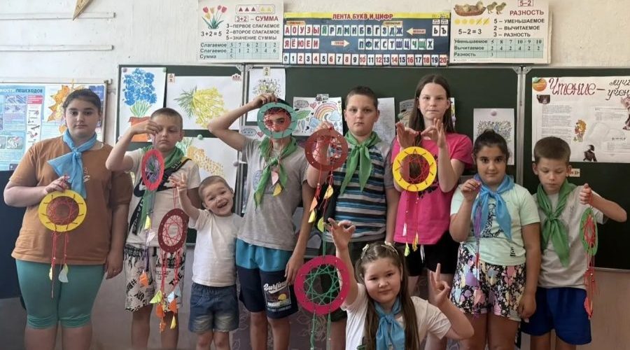 В Ходиловичском Доме культуры изготовили «Ловца снов»
