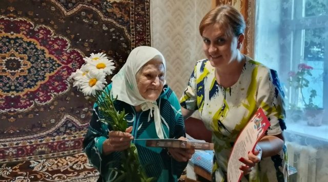 100 лет исполнилось жительнице Никольской Слободы