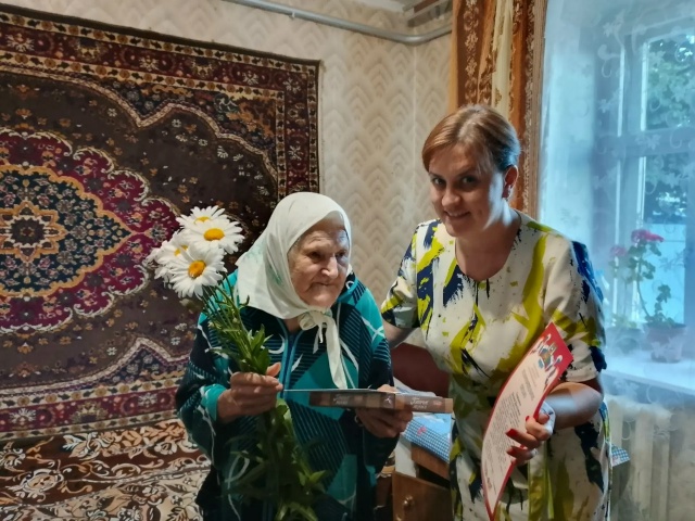 100 лет исполнилось жительнице Никольской Слободы