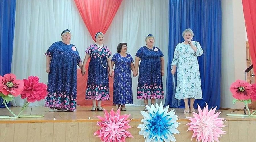 Участницы клуба «Активное долголетие» выступили в Доме социального обслуживания