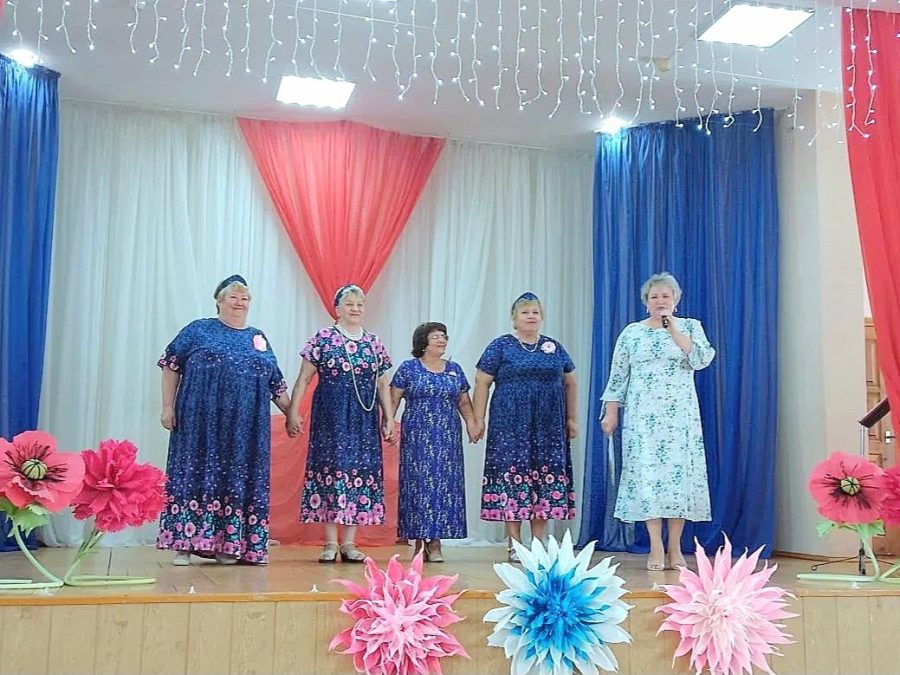 Участницы клуба «Активное долголетие» выступили в Доме социального обслуживания