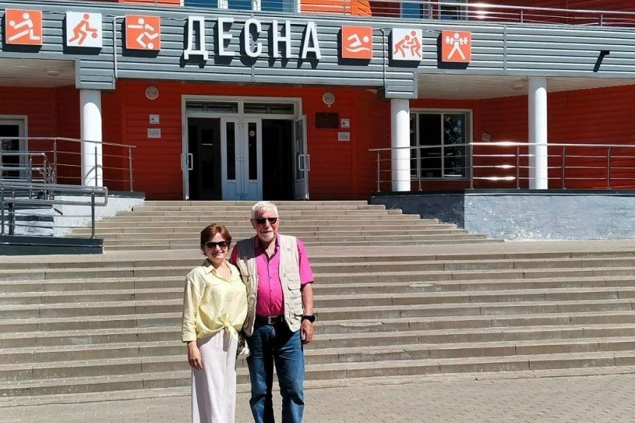 Спортцентр «Десна» посетили авторы издательства «Советский спорт»