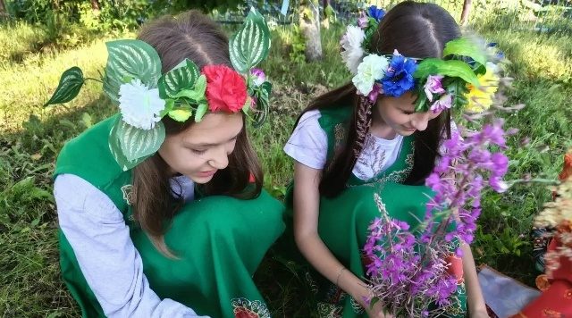 В Шамордино прошел обрядовый праздник Иван Купала