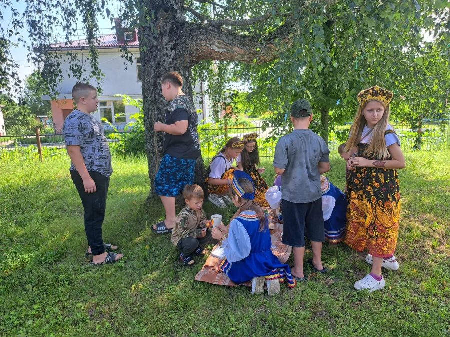 Фольклорный праздник в Шамордино