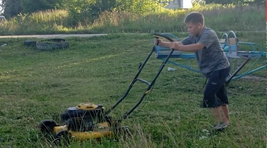 В Шамордино провели субботник