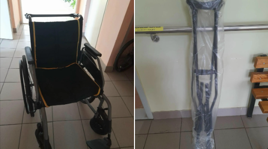 Жуковский дом социального обслуживания получил новые средства реабилитации