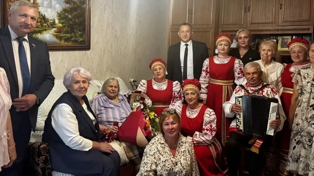 Брянский ветеран войны Вера Ключникова отметила свой 103-й день рождения
