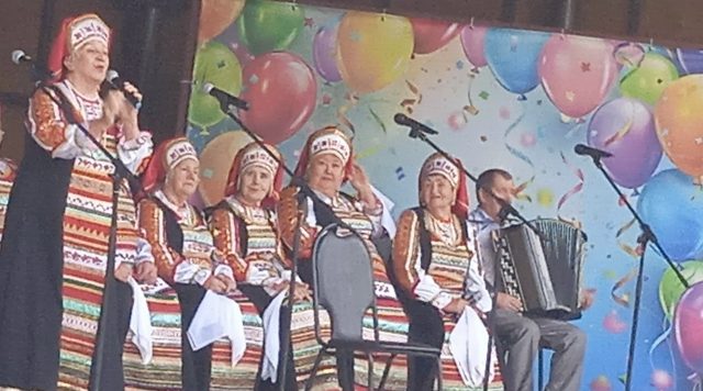 В жуковском парке выступил народный хор русской песни имени И.С. Горбачева