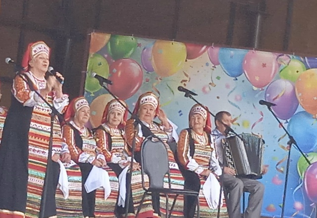 В жуковском парке выступил народный хор русской песни имени И.С. Горбачева