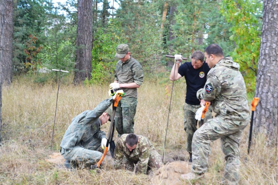  Отряд «Патриот» продолжает поиск