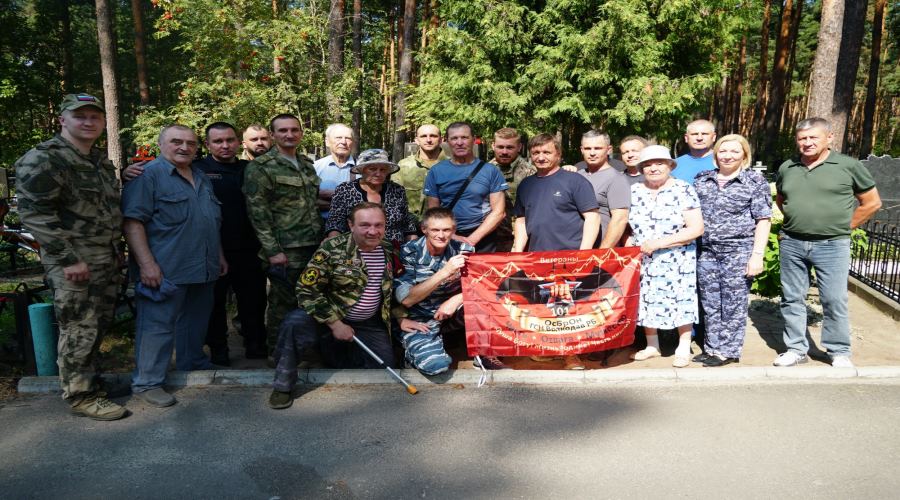 В Брянске почтили память Героя России Олега Визнюка