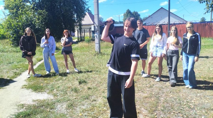 Ржаницкие активисты приняли участие в спортивной программе
