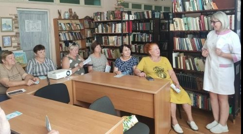 В Тросне прошло занятие «Школы здоровья»