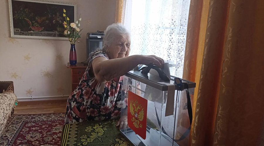 В Жуковском округе продолжается голосование