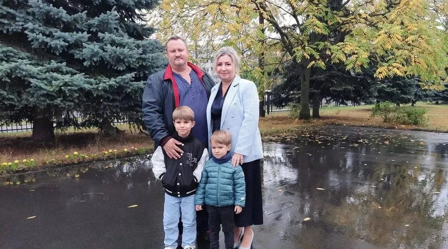 Инна Мухина вместе с семьёй проголосовала в Брянске