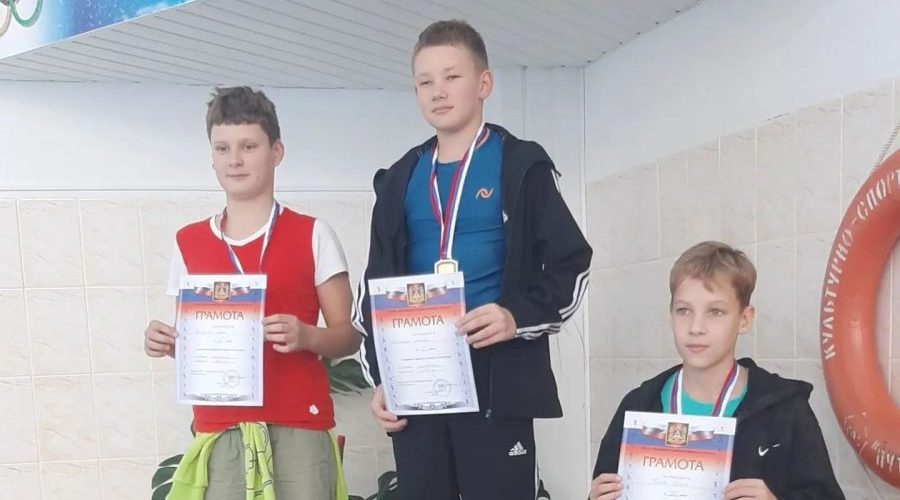 Жуковские спортсмены стали призерами чемпионата Брянской области по плаванию