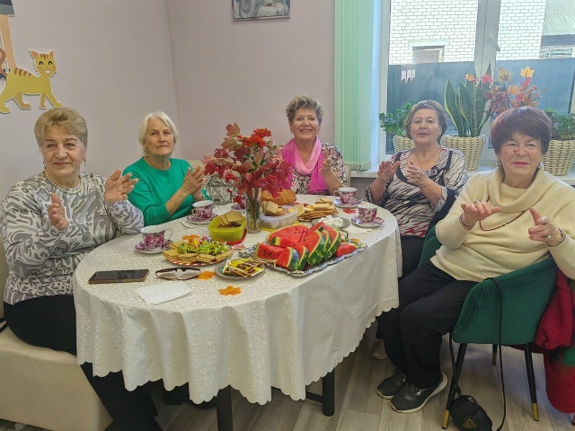 Золотая осень в клубе «Активное долголетие»