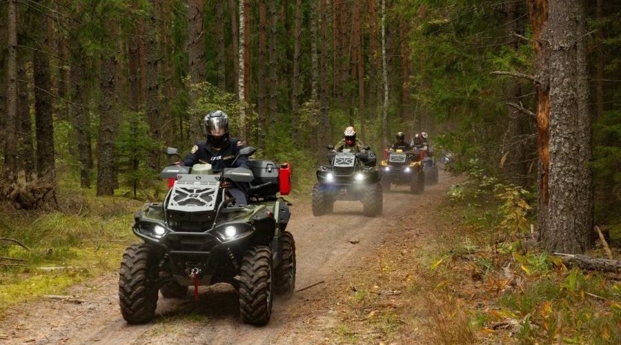 Патриотический квадропробег STELS прошел в Брянской области