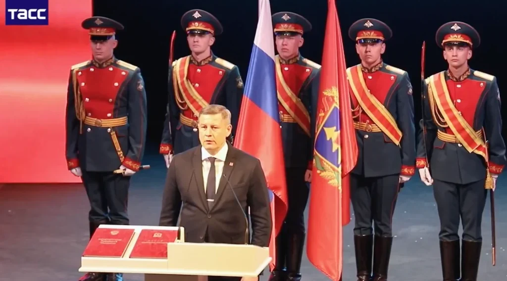 Егор Ковальчук принёс присягу