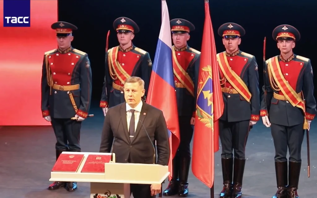 Егор Ковальчук принёс присягу