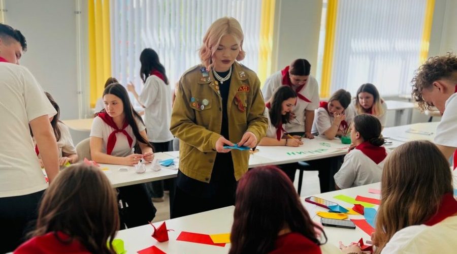 Юлия Климина — лучший вожатый России