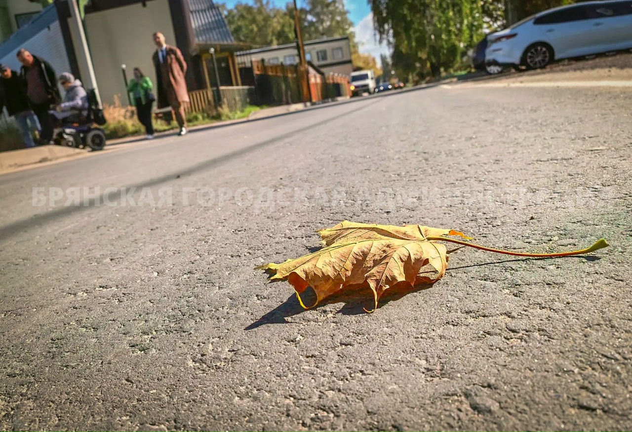 В Бежицком районе завершён капитальный ремонт улицы Донбасской