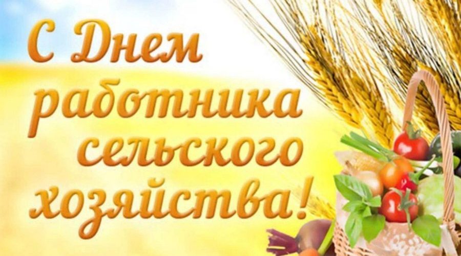 Поздравление с Днем работника сельского хозяйства от руководства округа