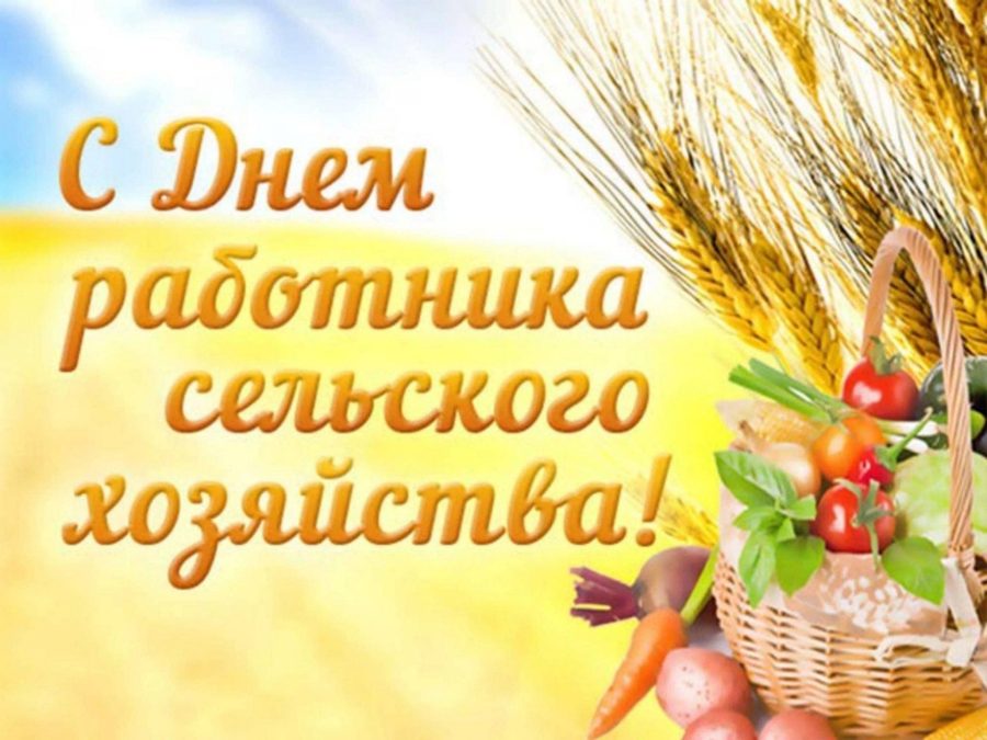 Поздравление с Днем работника сельского хозяйства от руководства округа