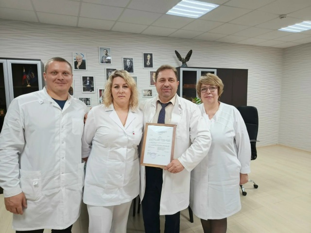 Старшая медсестра Жуковской больницы отмечена Благодарностью министра