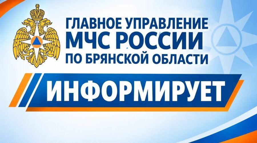 Главное управление МЧС России по Брянской области информирует