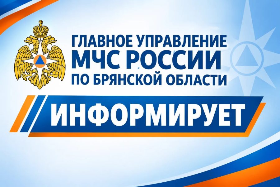 Главное управление МЧС России по Брянской области информирует
