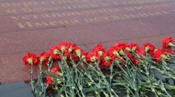 На мемориальном комплексе «Хацунь» состоялся митинг памяти
