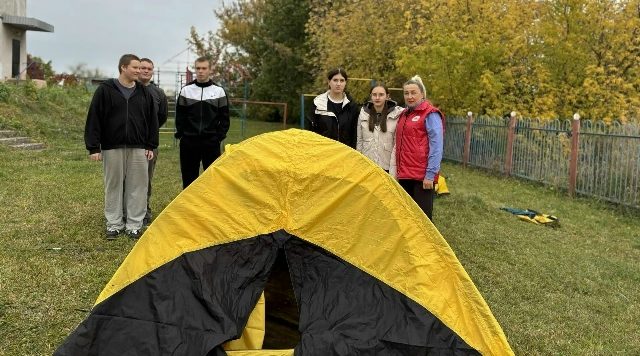 Первые Шамординской школы отправились в туристический поход
