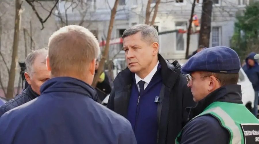 В Брянске устраняют последствия атаки украинского беспилотника